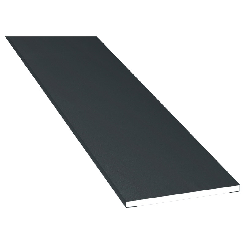 Flachprofil 70x3mm Lg. 6,00m foliert 70 1605-083 Anthrazitgrau Glatt Produktbild BIGPIC L