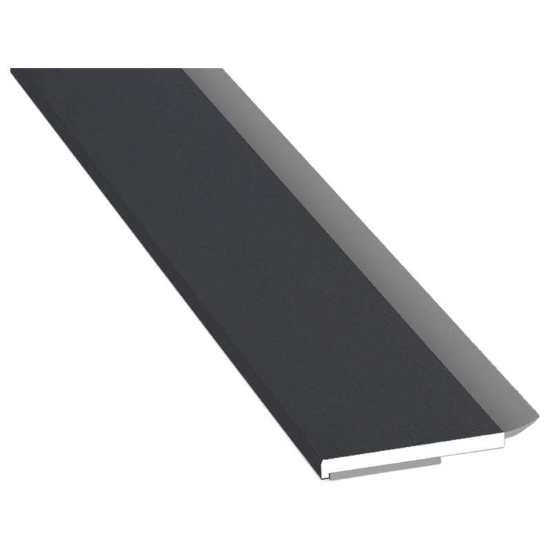 Flachprofil 30x3mm WL SK Lg. 6,00m foliert, WL Schwarz PX 47858 Anthrazit Ulti Matt Produktbild BIGPIC L