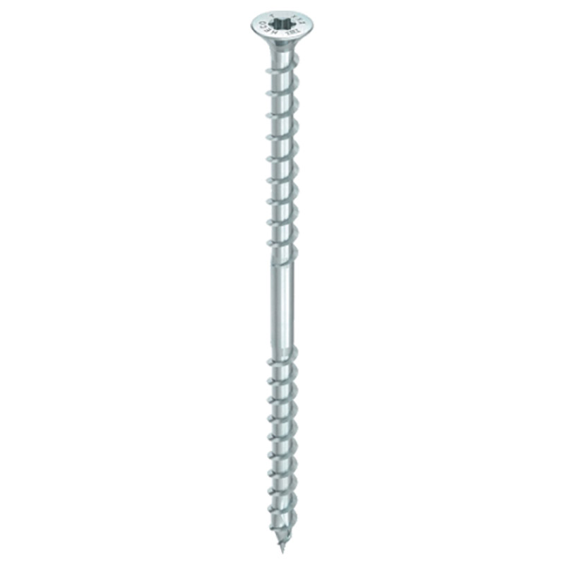 HECO-TOPIX-plus Therm Holzbauschraube, Doppelgewinde, Senkkopf, HD, verzinkt blau Produktbild BIGPIC L
