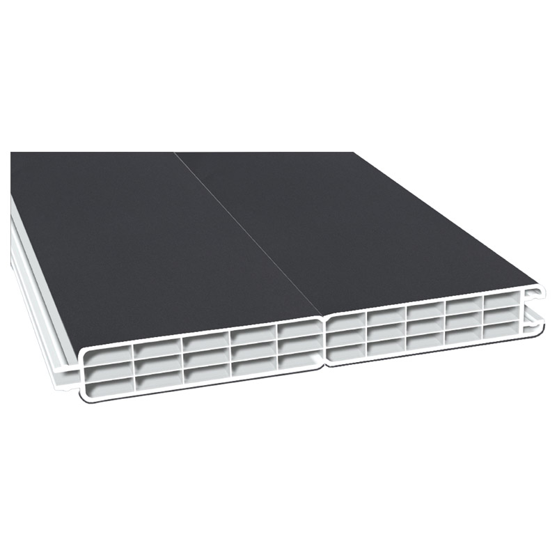 Nut- u. Federprofil 200x24 mm Lg. 6,00 mzweiseitig foliertPX 47858 ANTHRAZIT ULTI MATT [140] Produktbild BIGPIC L