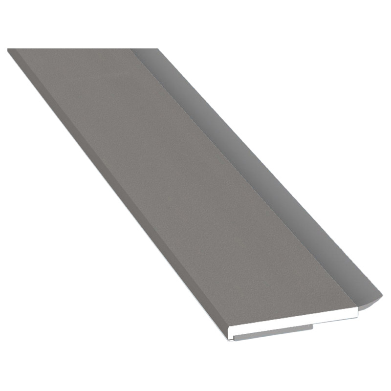 Flachprofil 30x3 mm WL SK Lg. 6,00 mfoliert, WL Schwarz436 1016 ALUX GRAUALUMINIUM [102] Produktbild BIGPIC L