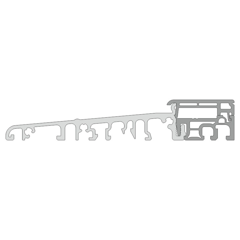 greenteQ Schwelle TB grau mit Deckel grau glatt Produktbild BIGPIC L