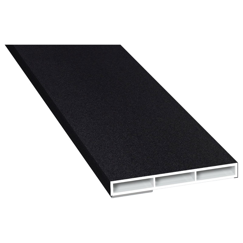 Kammerprofil 60x7 mm SK Lg. 6,00 mfoliert, ohne Nase70 2105-083 SCHWARZGRAU GLATT [58] Produktbild BIGPIC L