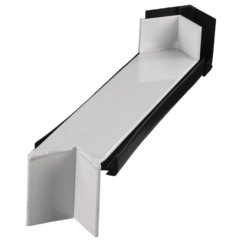 VFG400 IE 90° RAL 9016 weiß - Aluminium-Verbinder inkl. Dichtset für Innenecke 90° zu VBH400 Produktbild BIGPIC L