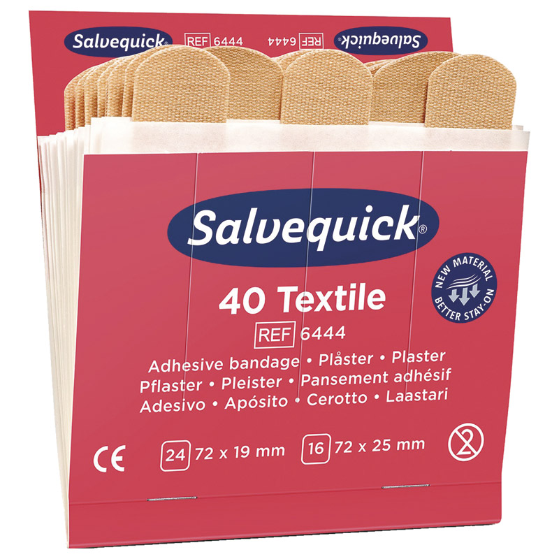 SALVEQUICK Pflasterstrips elastisch 6x40-tlg. Produktbild BIGPIC L