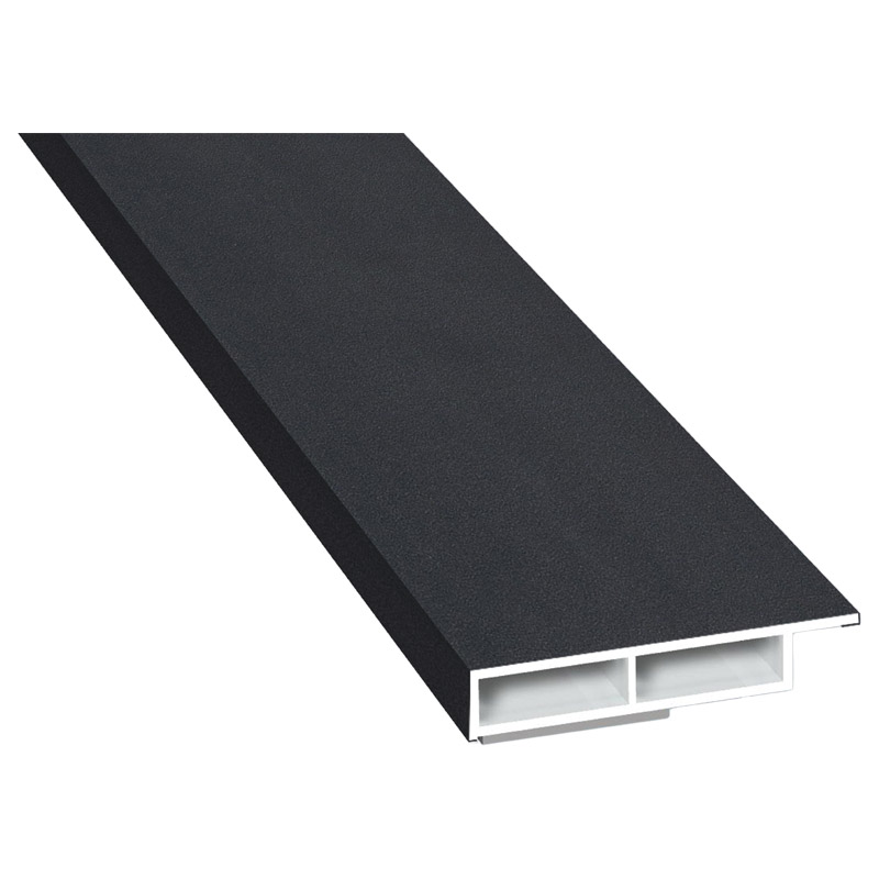 Kammerprofil 40x7 mm SK Lg. 6,00 mfoliert, mit Nase436 1012 ALUX ANTHRAZIT [99] Produktbild BIGPIC L