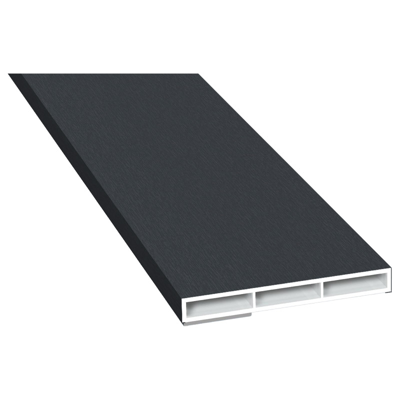 Kammerprofil 60x7 mm SK Lg. 6,00 mfoliert, ohne Nase701505-167 SCHIEFERGRAU [54] Produktbild BIGPIC L