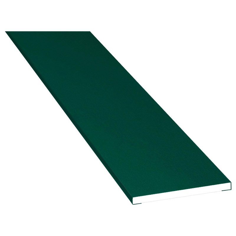 Flachprofil 40x3 mm Lg. 6,00 mfoliert60 0505-167 MOOSGRÜN [47] Produktbild BIGPIC L