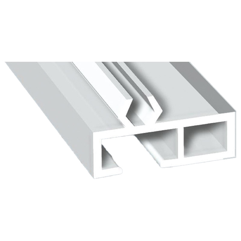 Aufdopplungsprofil 30x10 mm Lg. 6,00 mfoliert72 5105-083 LICHTGRAU GLATT [69] Produktbild BIGPIC L