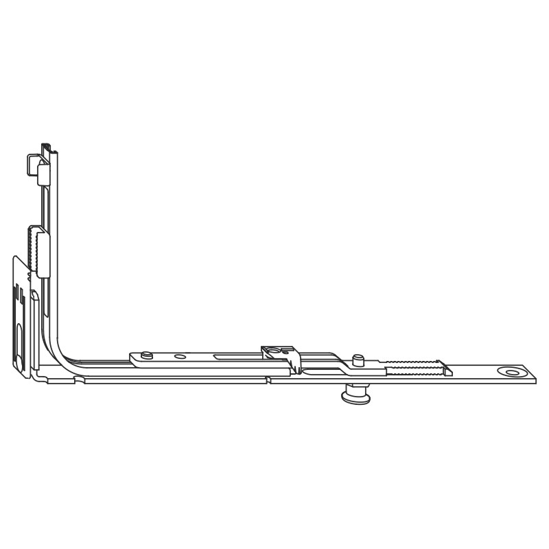 SIEGENIA-AUBI TITAN Eckumlenkung VSU/K+ schmal DF Produktbild BIGPIC L