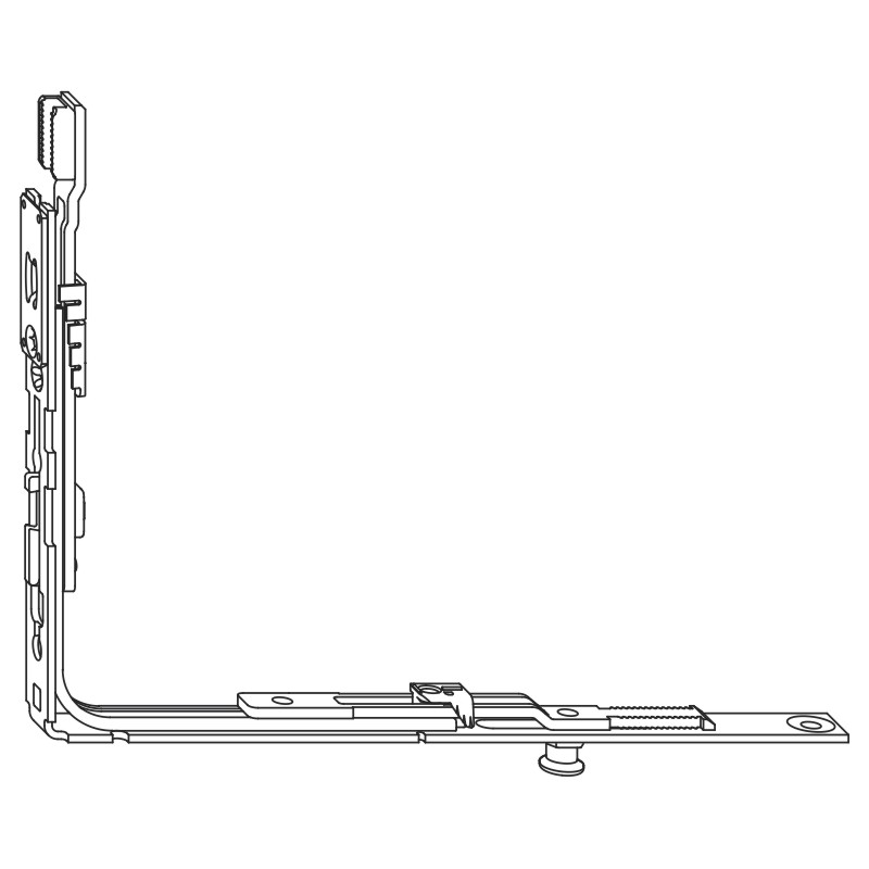 SIEGENIA-AUBI TITAN Eckumlenkung VSU/K+ DF FHA/FBS Produktbild BIGPIC L
