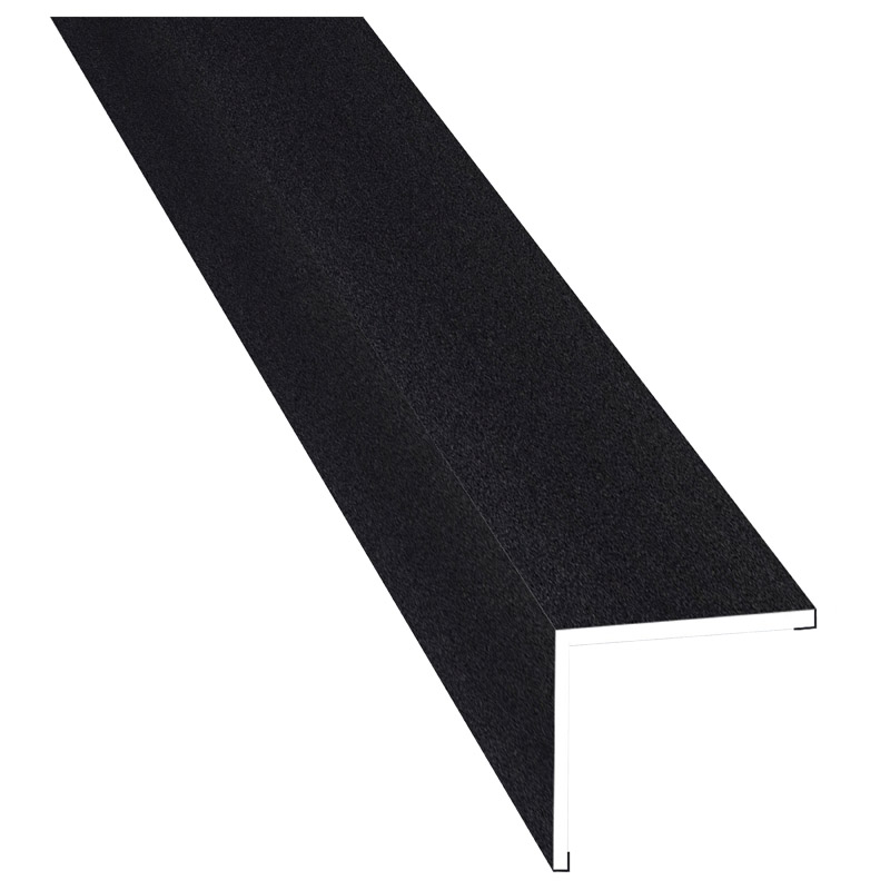 Winkelprofil 30x30x2 mm Lg. 6,00 mAußen foliert70 2105-083 SCHWARZGRAU GLATT [58] Produktbild BIGPIC L