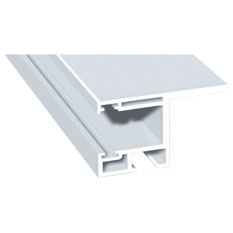 Rolladenschiene 30x32 Lg. 6,00 Salamanderweiss mit Nase Produktbild BIGPIC L