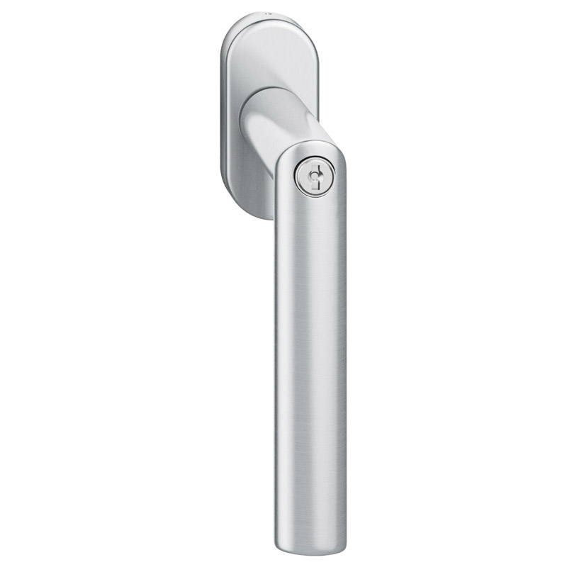 FSB Fenstergriff 34 1108 Edelstahl fein matt gebürstet 6204, abschließbar 100 Nm, ovale Rosette, variabler Vierkantstift vorstehend 36-41 mm, 7 mm, No Produktbild BIGPIC L