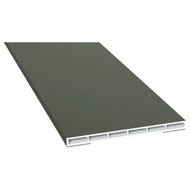 Kammerprofil 100x7 mm SK Lg. 6,00 mfoliert, ohne Nase70 3905-167 QUARZGRAU [64] Produktbild BIGPIC L