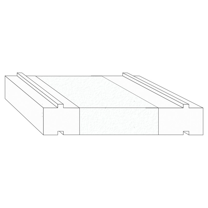 greenteQ Unterbaudämmprofil HST hochdämmend für Profine Premidoor 76 Produktbild BIGPIC L