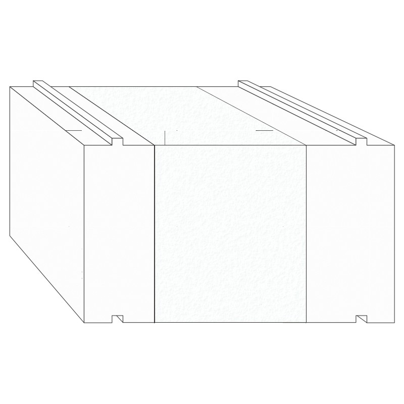 greenteQ Unterbaudämmprofil HST hochdämmend für Profine Premidoor 76 Produktbild BIGPIC L