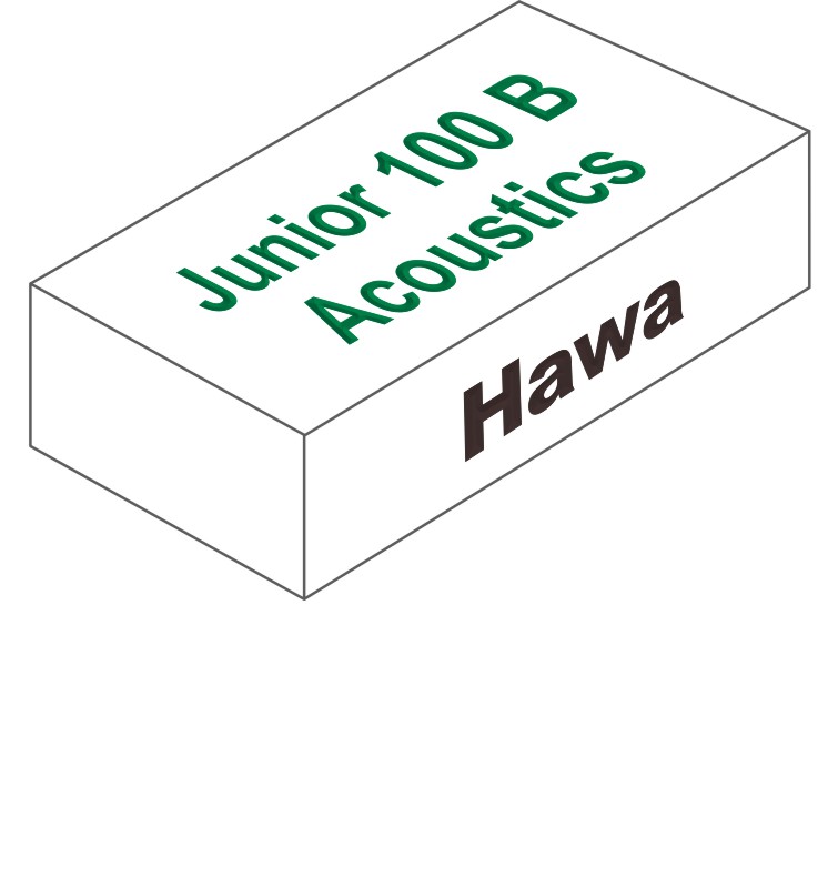 HAWA Schiebetürbeschlag Junior 100 B Acoustics / Pocket Acoustics für Holztüren bis 100kg Produktbild BIGPIC L