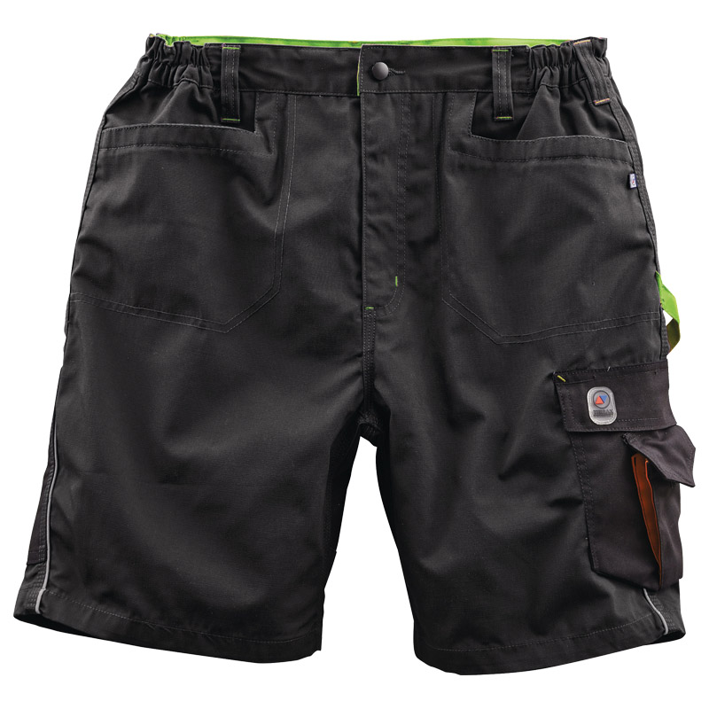 Herren Shorts Gr.54 schwarz/limette TERRAX Produktbild BIGPIC L