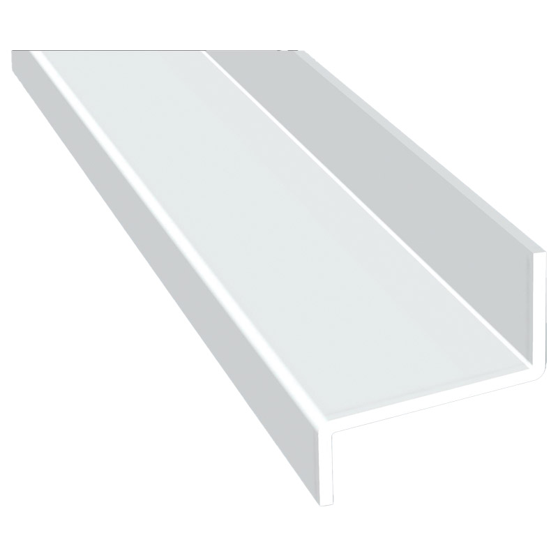 Z-Profil 20x50x30 mm Lg. 6,00 mWeiß, VE: 60 m Produktbild BIGPIC L