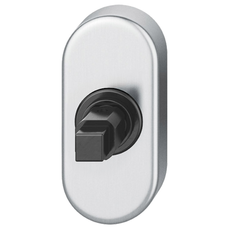 FSB aufliegende Fenstergriffrosette mit Bediensperre oval in Objektausführung 34 0000 211 Produktbild BIGPIC L