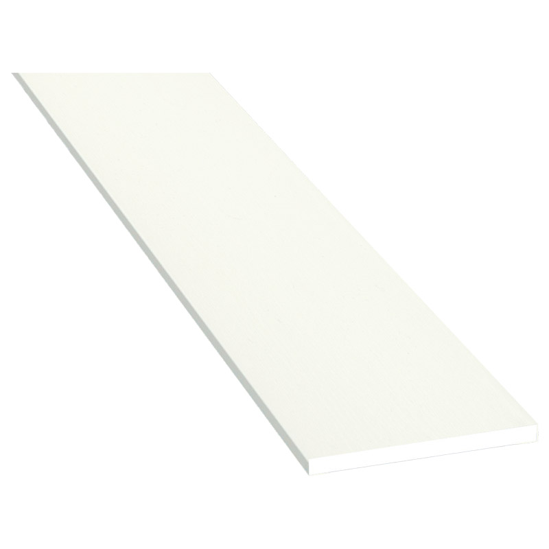 Flachprofil 40x3 mm Lg. 6,00 mfoliert456 4053 REAL WOOD ALTWEIß [92] Produktbild BIGPIC L