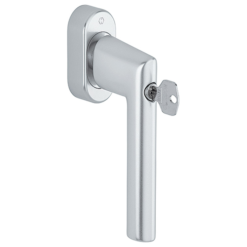 HOPPE Fenstergriff AMSTERDAM 0400S/UD9056 SecuForte® abschließbar - inkl. Schrauben Produktbild BIGPIC L