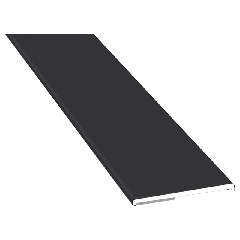 Flachprofil 40x3/2 mm SK Lg. 6,00 mfoliert436 6050 SCHIEFERGRAU MATT [143] Produktbild BIGPIC L