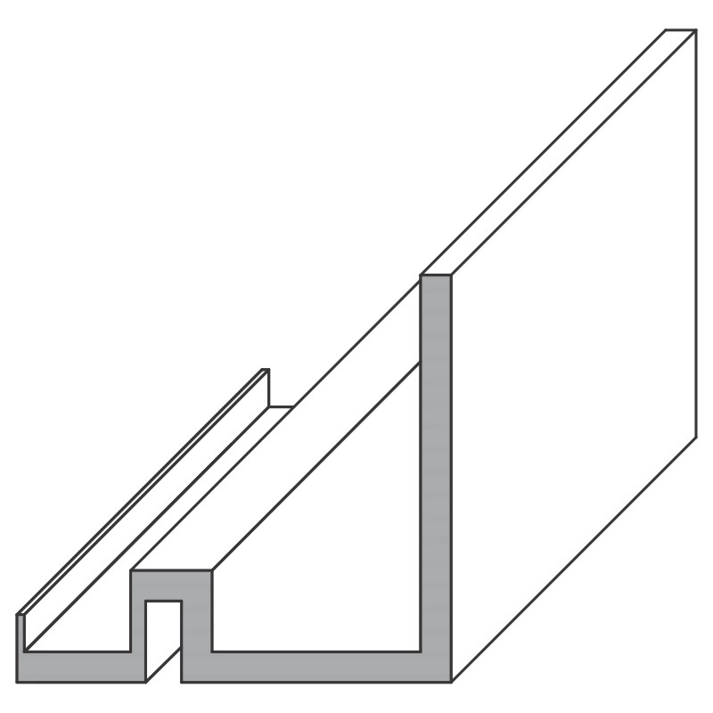 ALUMAT Einbauschablone Aluminium Produktbild BIGPIC L