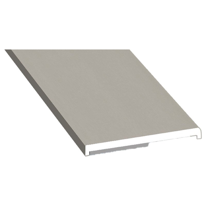 Flachprofil 30x3/2 mm SK Lg. 6,00 mfoliert436 7037 ACHATGRAU [124] Produktbild BIGPIC L