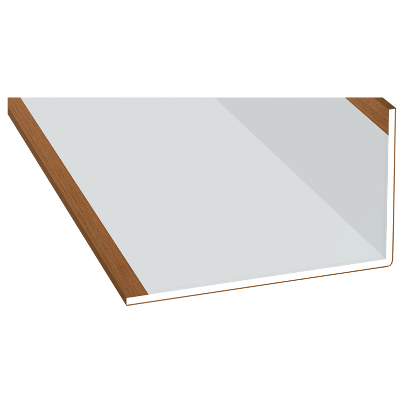 Winkelprofil 60x100x3 mm Lg. 6,00 mAußen foliert315 2009-167 STREIFEN-DOUGLASIE [24] Produktbild BIGPIC L