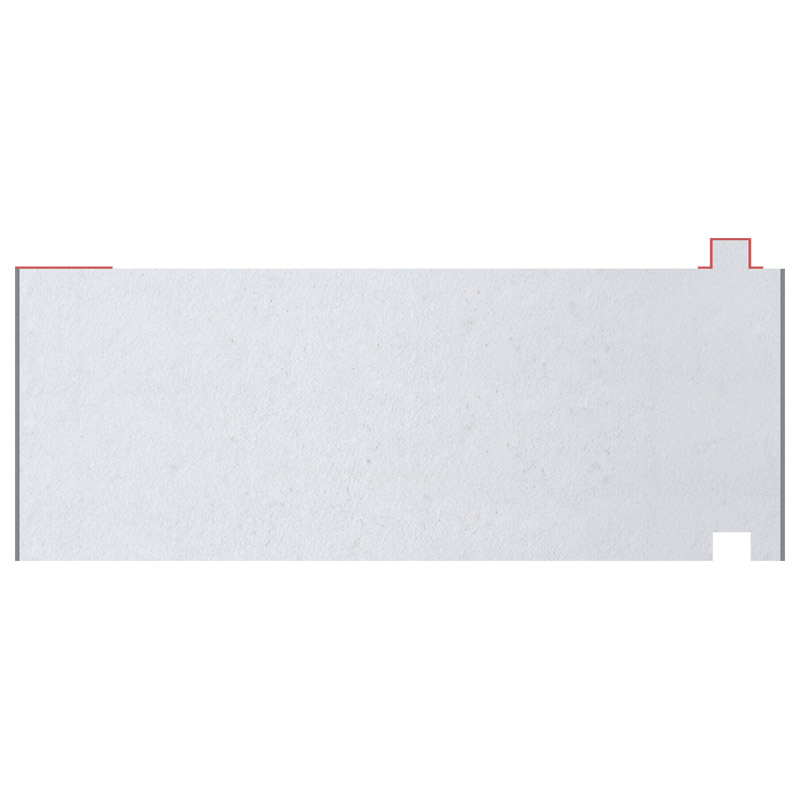 greenteQ Unterbaud&auml;mmprofil TS mit Klebestreifen hochd&auml;mmend beidseitig PVC. Produktbild BIGPIC L