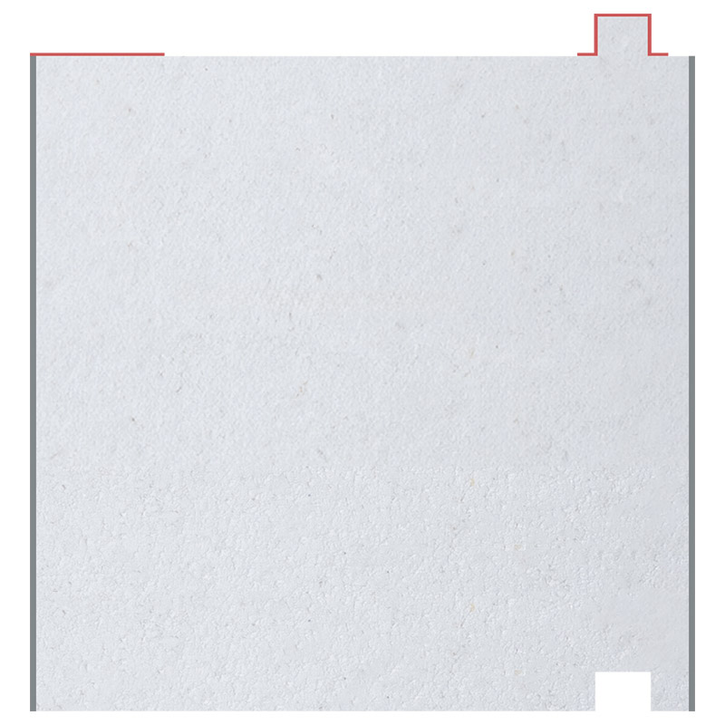 greenteQ Unterbaudämmprofil TS mit Klebestreifen hochdämmend beidseitig PVC. Produktbild BIGPIC L
