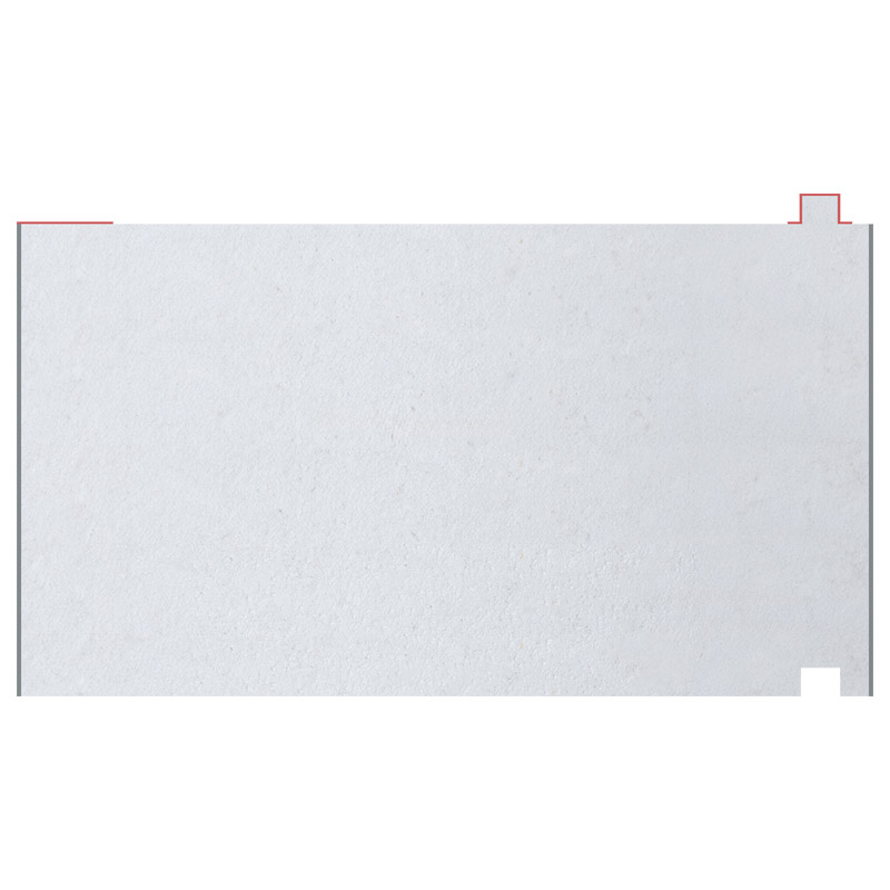 greenteQ Unterbaudämm-Profil mit Klebestreifen Türschwelle 2350x50/53x90, gefräst, beidseitige PVC-Beschichtung 1mm , ähnlich dem RAL Farbton 7004 Produktbild BIGPIC L