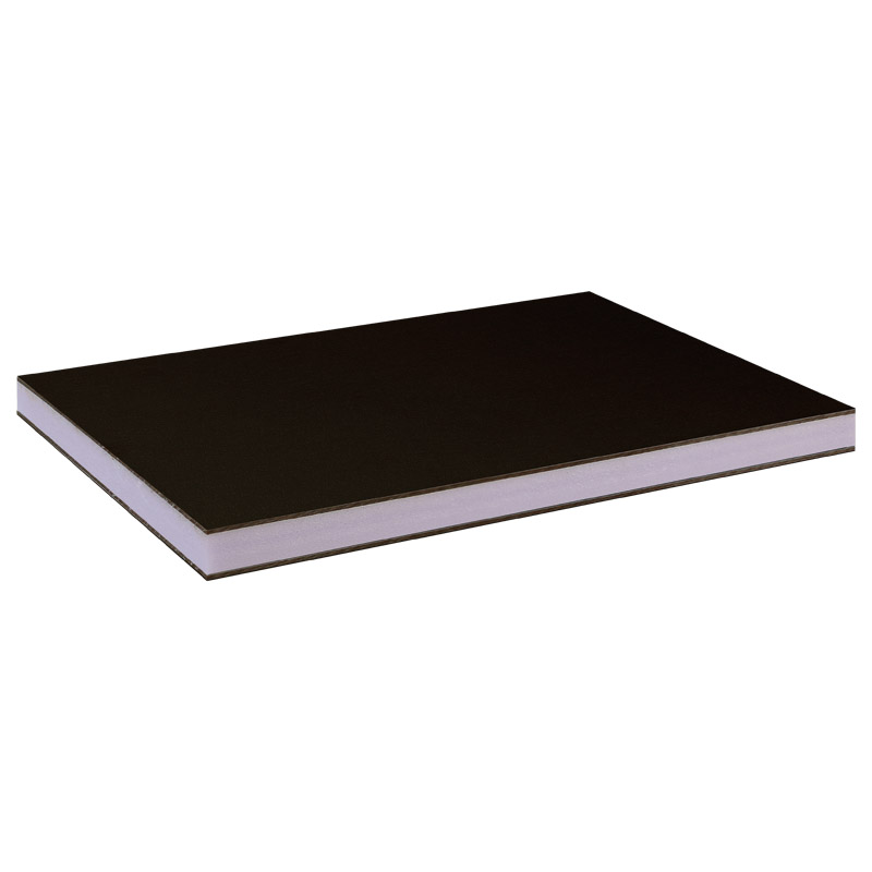 greenteQ Sandwichplatte HPL/HPL beidseitig foliert Renolit, XPS-Kern, Farbtöne Produktbild BIGPIC L