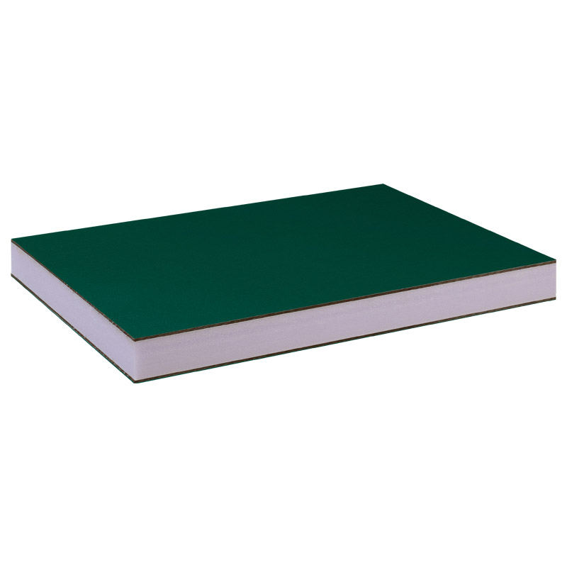 greenteQ Sandwichplatte HPL/HPL beidseitig foliert Renolit, XPS-Kern, Farbtöne Produktbild BIGPIC L