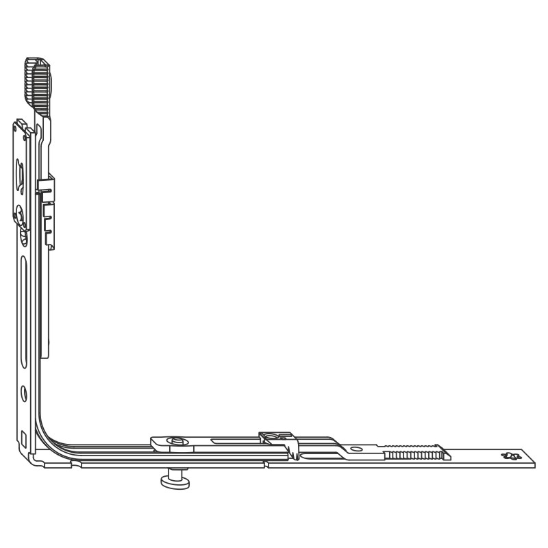 SIEGENIA-AUBI TITAN Eckumlenkung VSU/K+ BSW Produktbild BIGPIC L