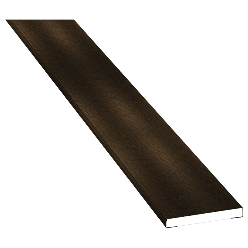 Flachprofil 25x3 mm Lg. 6,00 mfoliert214 0006-167 MOOREICHE [12] Produktbild BIGPIC L