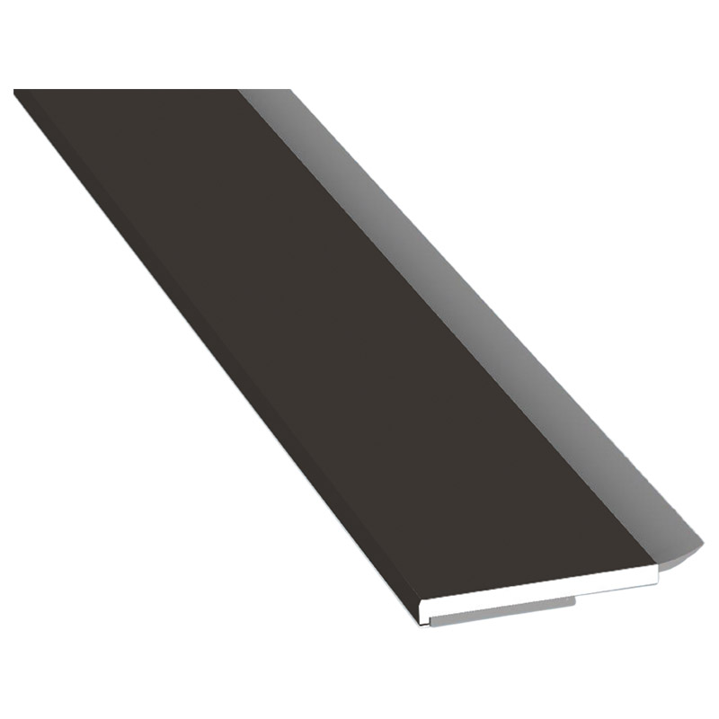 Flachprofil 30x3 mm WL SK Lg. 6,00 mfoliert, WL Schwarz470 6065 MATTEX UMBRAGRAU [165] Produktbild BIGPIC L