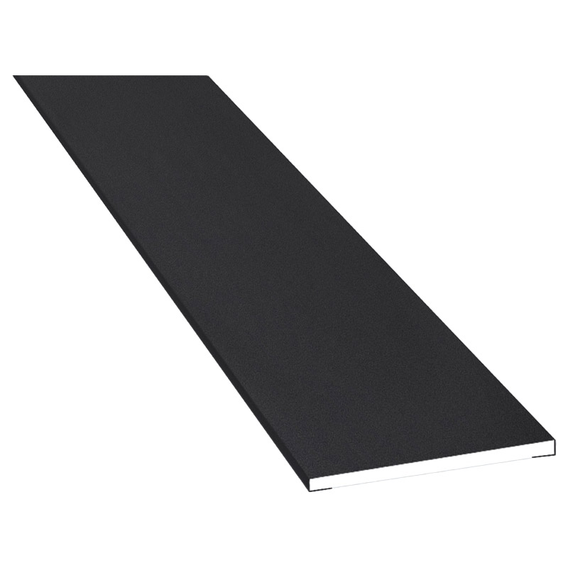 Flachprofil 50x3 mm Lg. 6,00 mfoliertPX 47097 BLACK ULTI MATT [139] Produktbild BIGPIC L