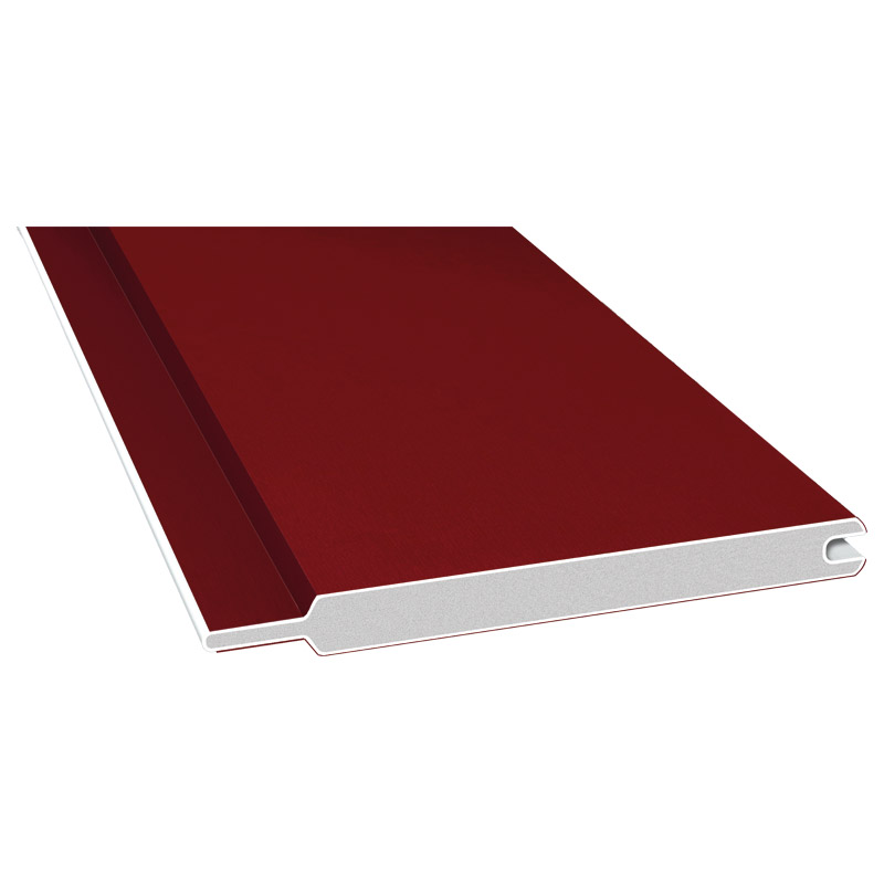 Nut- u. Federprofil 143x15 mm Lg. 6,00 mzweiseitig foliert, PVC-Hartschaum30 8105-167 DUNKELROT [19] Produktbild BIGPIC L