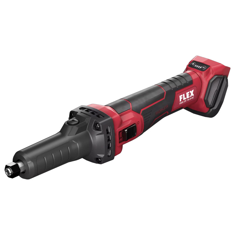 FLEX Akku-Geradschleifer DGE 25 18.0-EC C mit variablem, hohem Drehzahlbereich Produktbild BIGPIC L