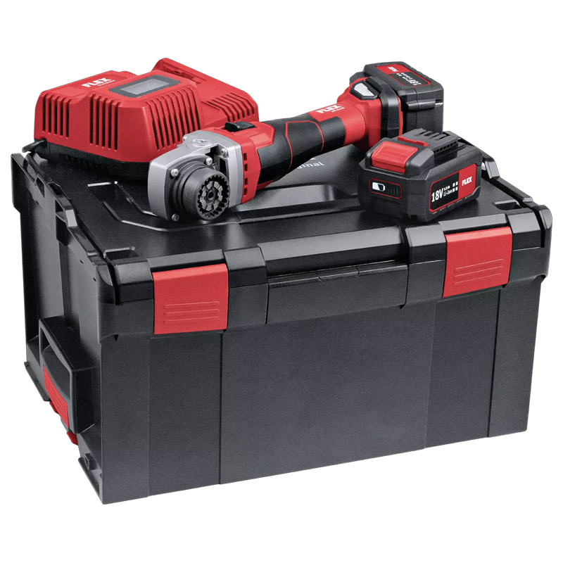 FLEX Akku-Basismotor TRINOXFLEX BME 18.0-EC/5.0 Set für Bandfeilen Produktbild BIGPIC L
