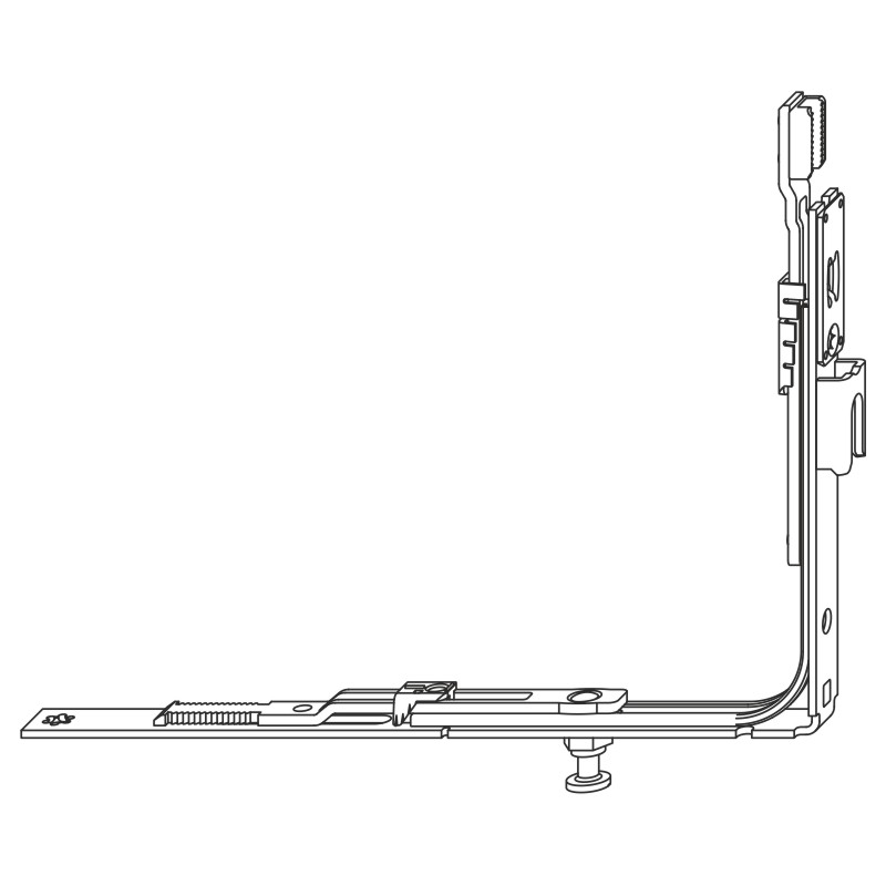 SIEGENIA-AUBI TITAN Eckumlenkung VSU/K+ BSW A0273 Produktbild BIGPIC L