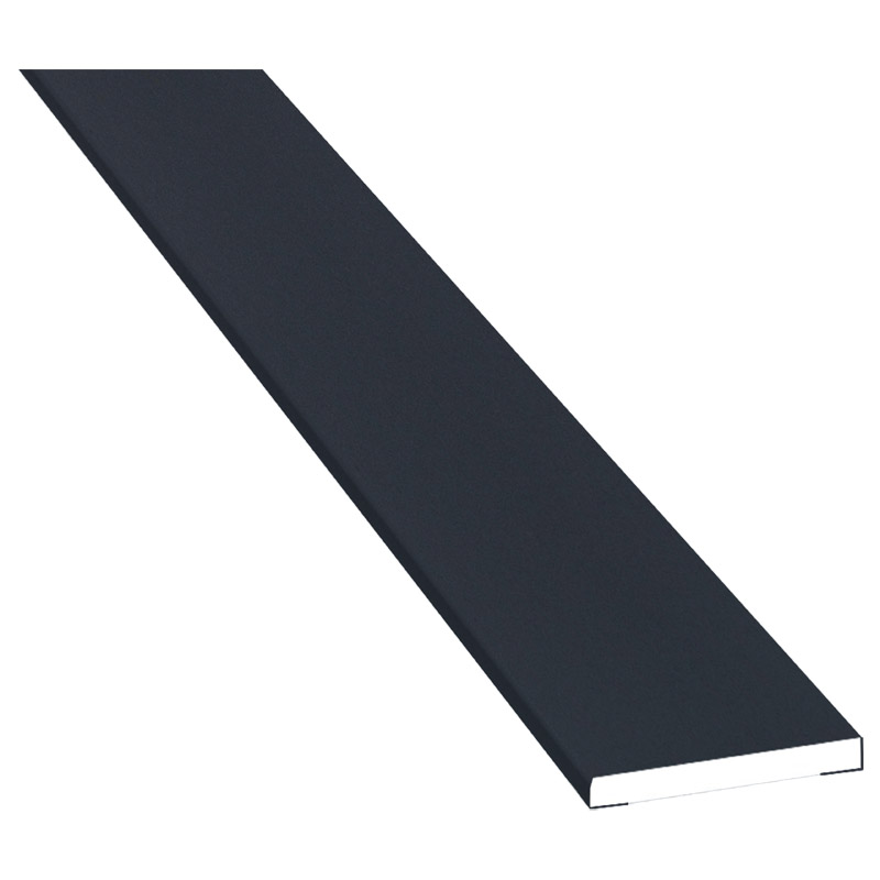 Flachprofil 25x3 mm Lg. 6,00 mfoliert70 1605-097 ANTHRAZITGRAU GLATT 2 [56] Produktbild BIGPIC L