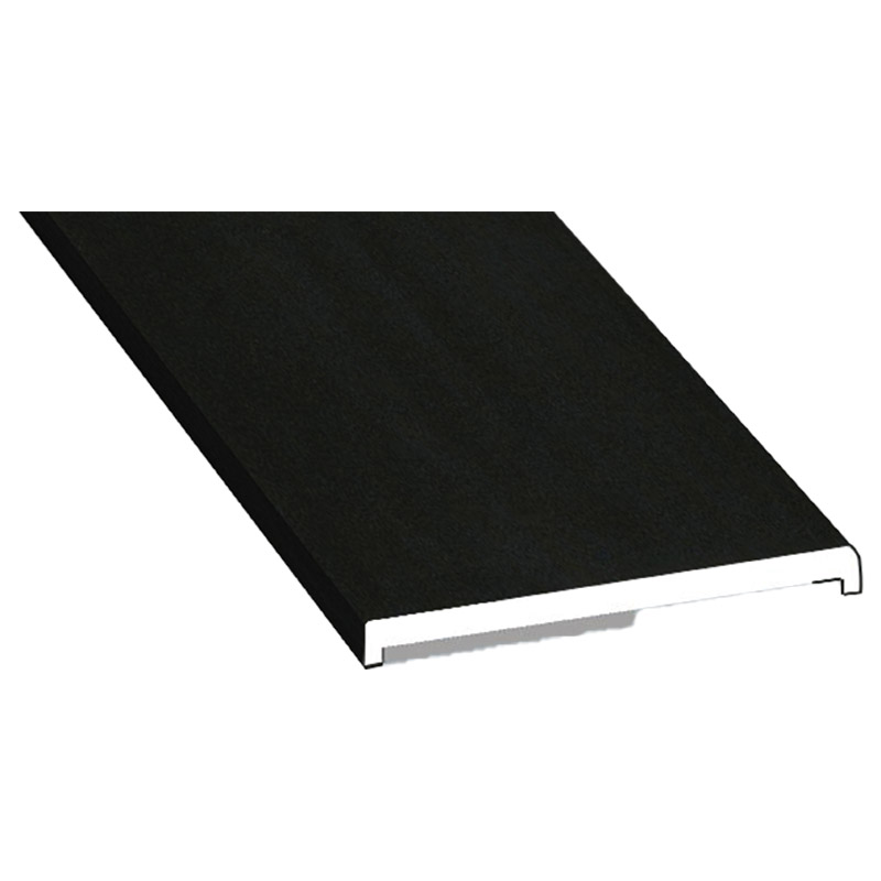 Flachprofil 30x3/2 mm SK Lg. 6,00 mfoliert446 7062 JET BLACK SFTN CC+ [146] Produktbild BIGPIC L