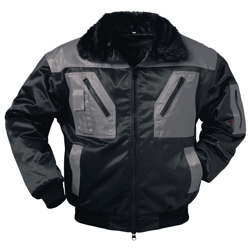 Pilotjacke ASKIM 4-in-1 Gr.XXL schwarz/grau NORWAY Produktbild BIGPIC L