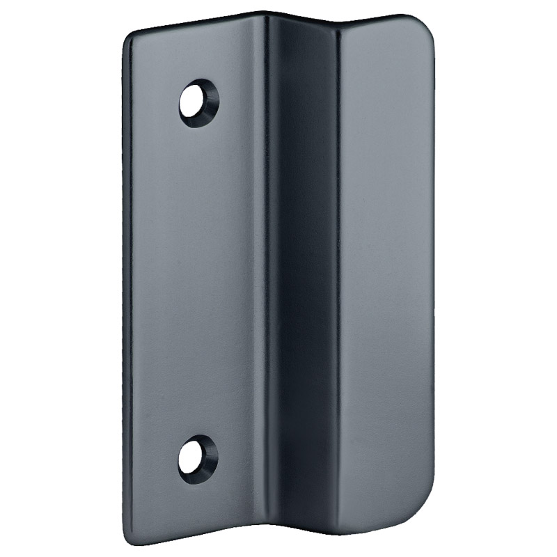 greenteQ Glasfalzgriff ohne Steg RAL7016 anthrazit matt Produktbild BIGPIC L