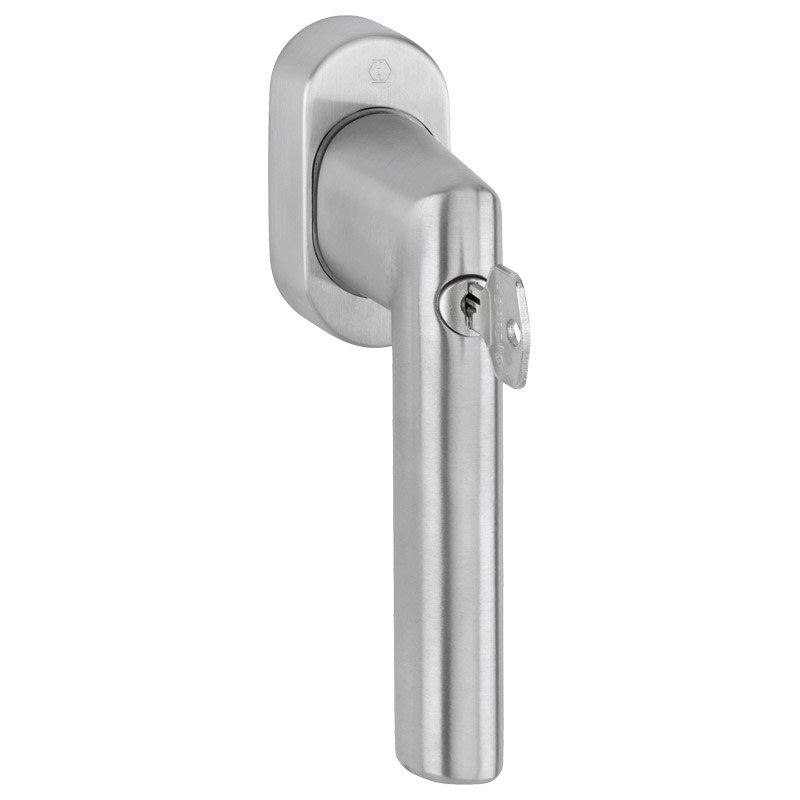 HOPPE Fenstergriff AMSTERDAM E400S/US9056100NM Secustik® abschließbar - inkl. Schrauben Produktbild BIGPIC L