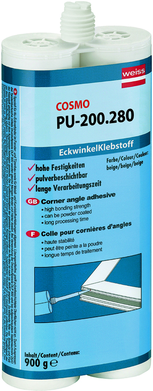 COSMO PU-200.280 2-K-PUR-Reaktionsklebstoff Produktbild BIGPIC L